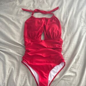 Woman’s  Swim Halter Swimsuit